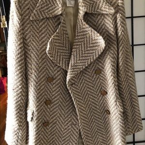 Tweed wool jacket made in France